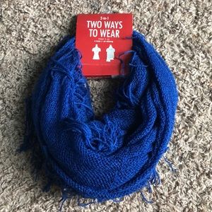 3/$15 New! Royal Blue scarf